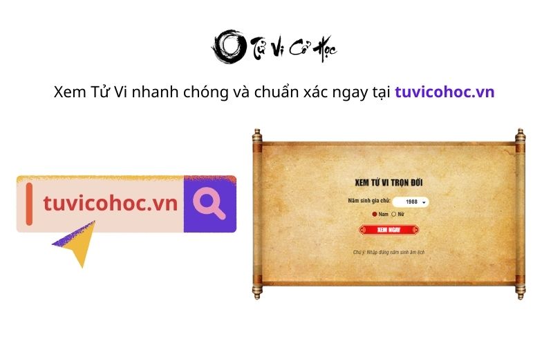 Xem tử vi chuyên sâu chính xác - Tử Vi Cổ Học