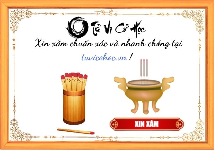 Xin xăm linh ứng chính xác - Tử Vi Cổ Học