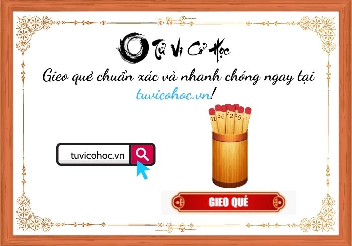 Gieo quẻ linh ứng chính xác - Tử Vi Cổ Học