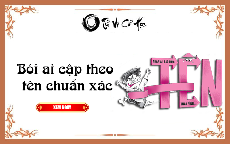 Bói ai cập theo tên chuẩn xác - Tử Vi Cổ Học