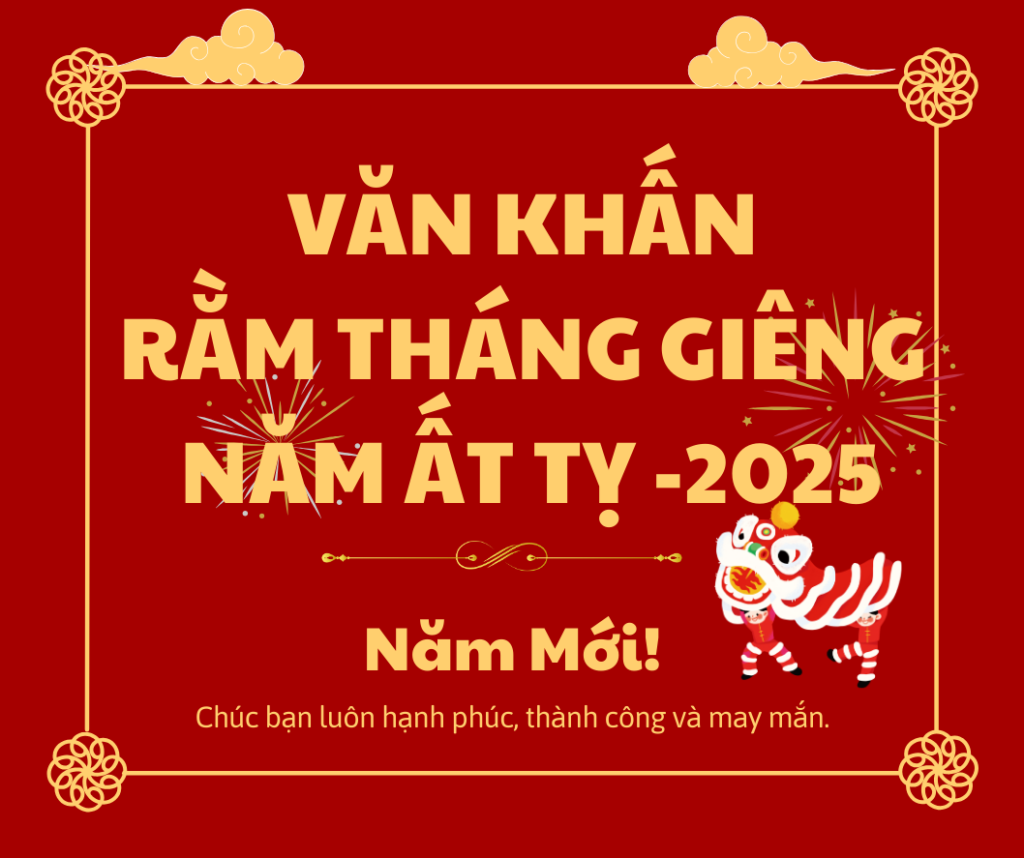 Văn khấn Rằm tháng Giêng 2025 đầy đủ chi tiết nhất