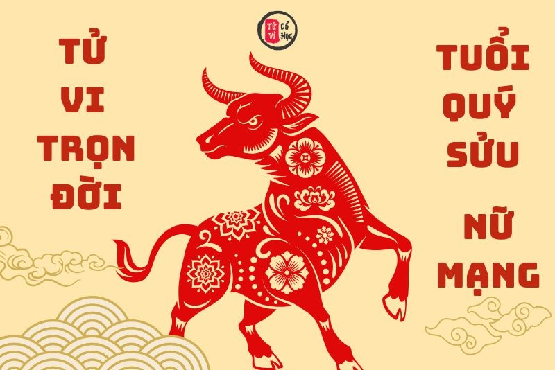 Vận trình tử vi trọn đời Quý Sửu nữ mạng chi tiết | Tử Vi Cổ Học