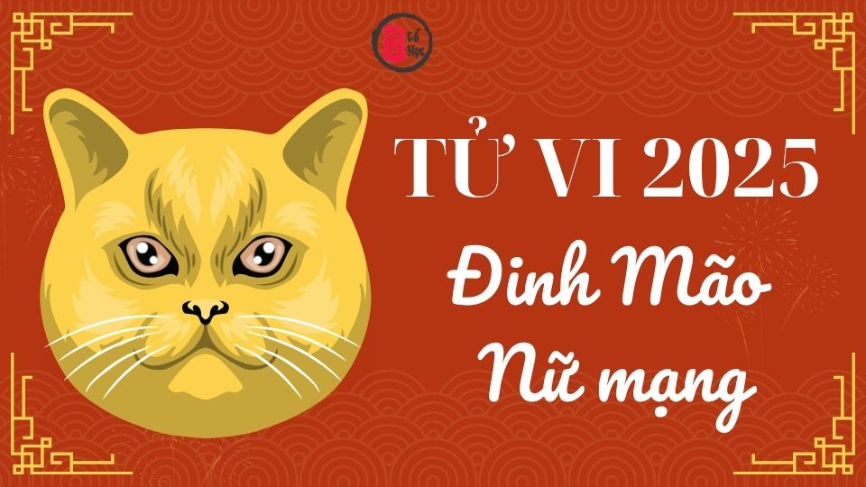 Tử vi Đinh Mão 2025 nữ mạng | Tử Vi Cổ Học