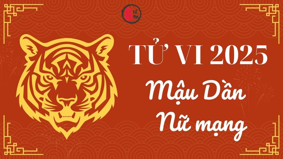 Tử vi Mậu Dần 2025 nữ mạng | Tử Vi Cổ Học