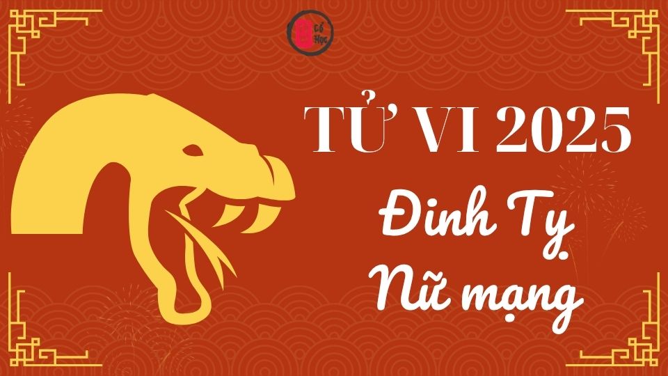 Tử vi Đinh Tỵ 2025 nữ mạng | Tử Vi Cổ Học  