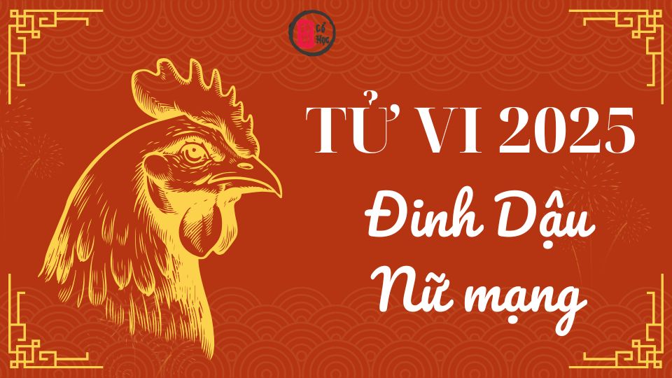Tử vi Đinh Dậu 2025 nữ mạng | Tử Vi Cổ Học