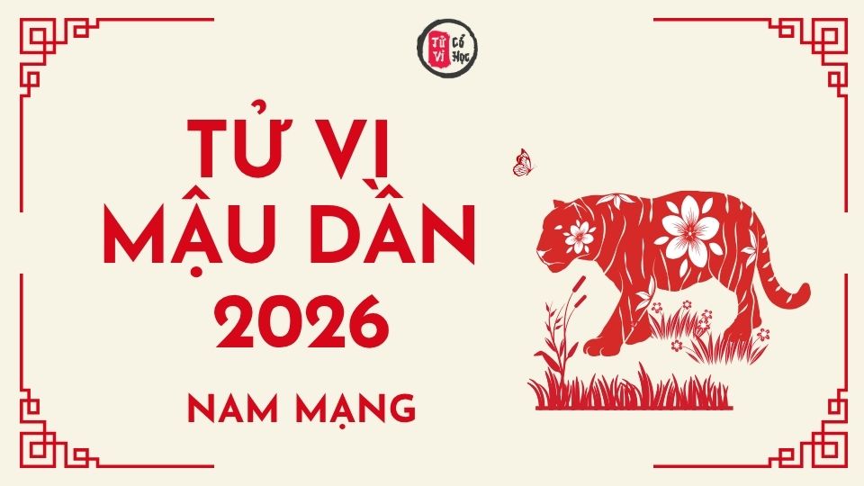Tử vi 2026 tuổi Mậu Dần nam mạng | Tử Vi Cổ Học