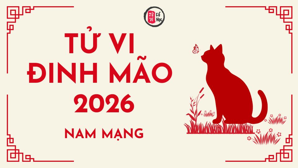 Tử vi 2026 tuổi Đinh Mão nam mạng | Tử Vi Cổ Học