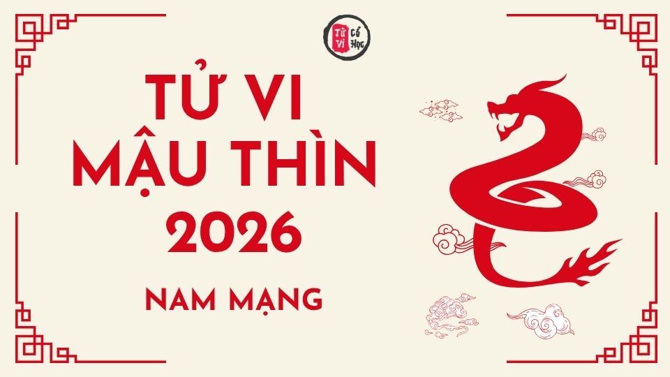 Tử vi 2026 tuổi Mậu Thìn nam mạng | Tử Vi Cổ Học