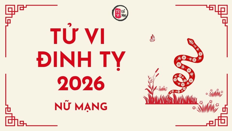 Tử vi 2026 tuổi Đinh Tỵ nữ mạng | Tử Vi Cổ Học