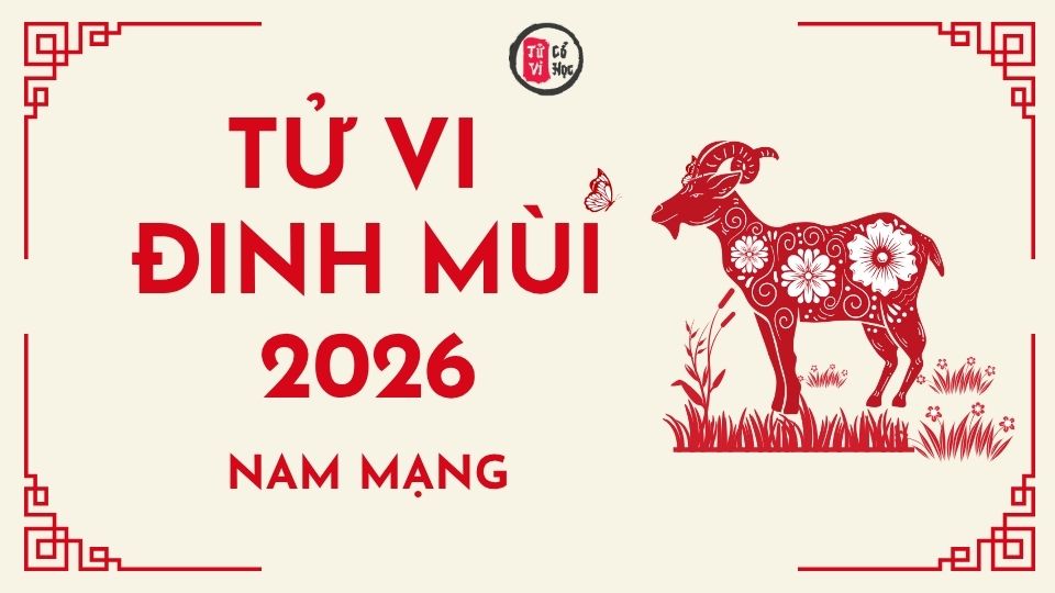 Tử vi 2026 tuổi Đinh Mùi nam mạng | Tử Vi Cổ Học