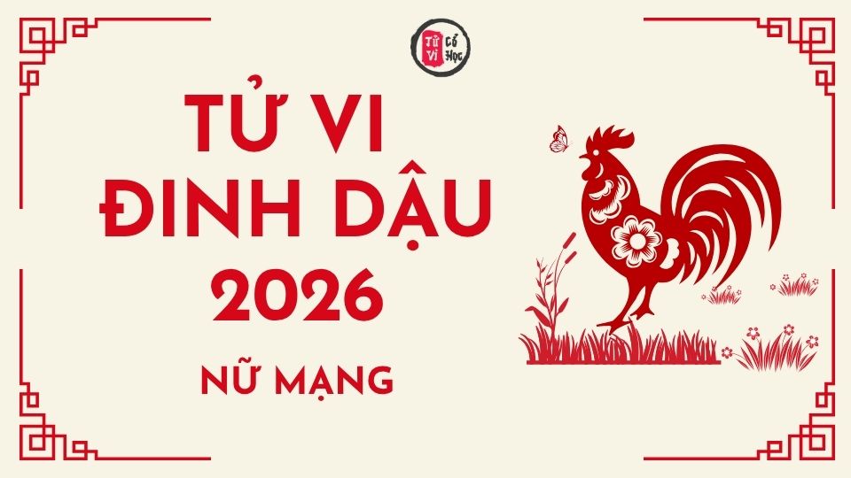 Tử vi 2026 tuổi Đinh Dậu nữ mạng | Tử Vi Cổ Học