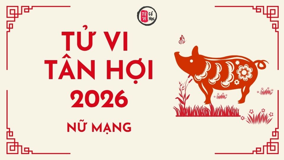 Tử vi 2026 tuổi Tân Hợi nữ mạng | Tử Vi Cổ Học