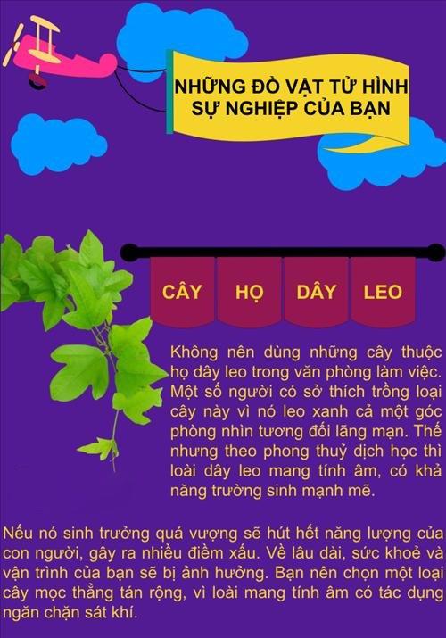 Infographic: Những đồ vật “tử hình” sự nghiệp của bạn | Tử Vi Cổ Học