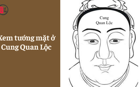 Xem tướng mặt ở Cung Quan Lộc