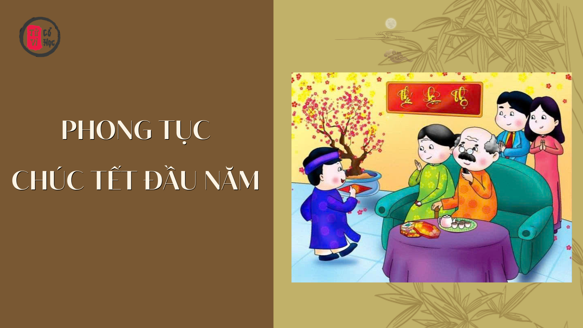 Phong tục Chúc tết - Tử Vi Cổ Học