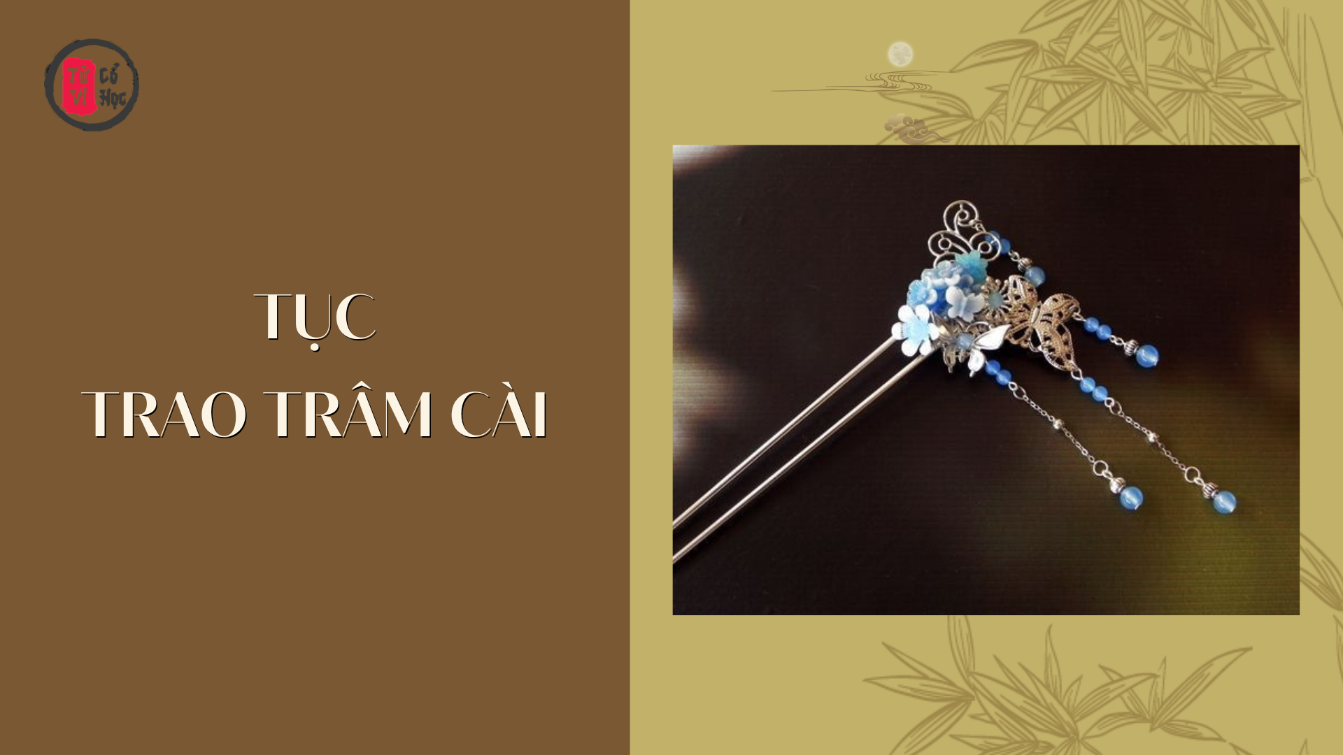 Tục trao trâm cài (hay bảy chiếc kim) cho con gái trước giờ vu quy