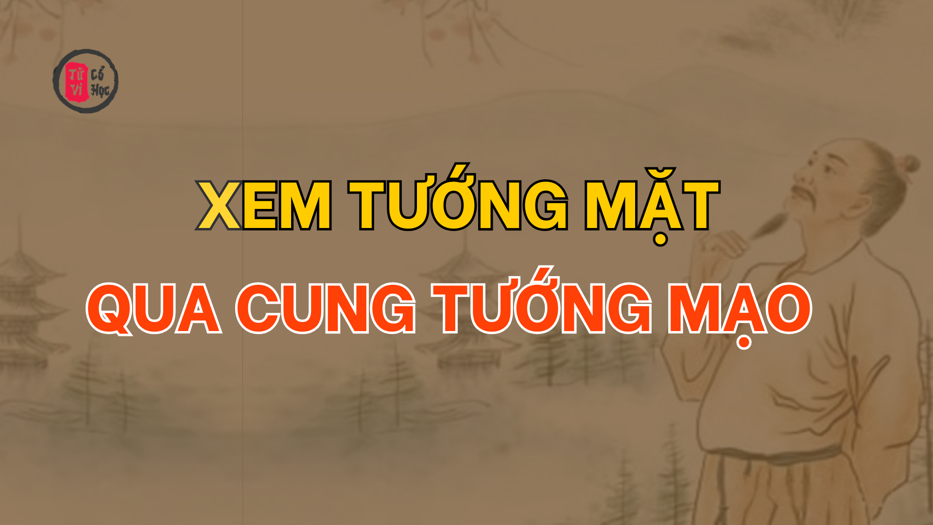 Xem tướng mặt ở Cung Tướng mạo - Tử Vi Cổ Học 