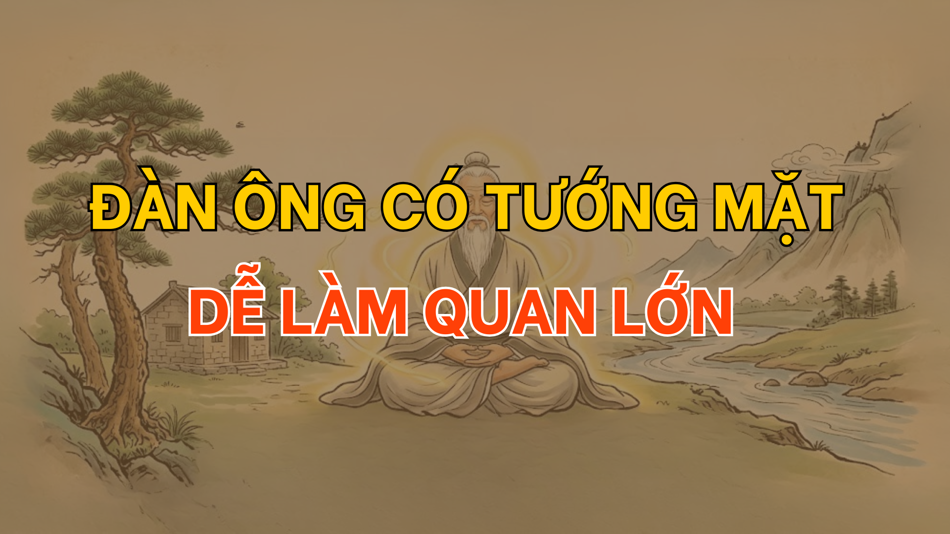 Đàn ông có tướng mặt này sẽ làm quan lớn | Tử Vi Cổ Học 