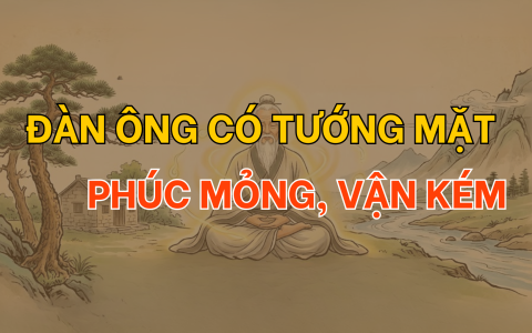 Đàn ông mang những tướng mặt này dễ phúc mỏng, vận kém 2 Đàn ông mang những tướng mặt này dễ phúc mỏng, vận kém