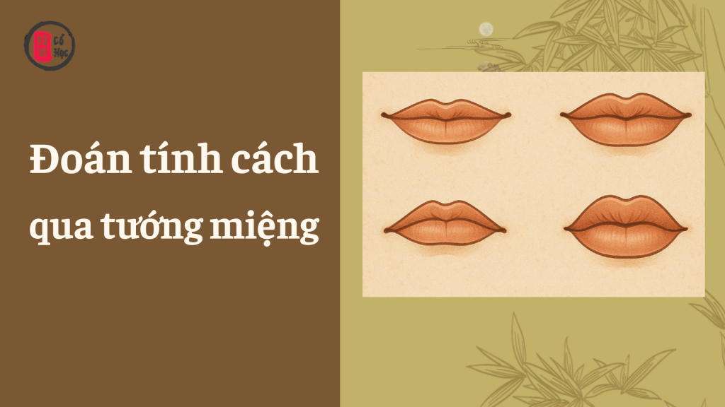 Đoán tính cách qua tướng miệng - Tử Vi Cổ Học