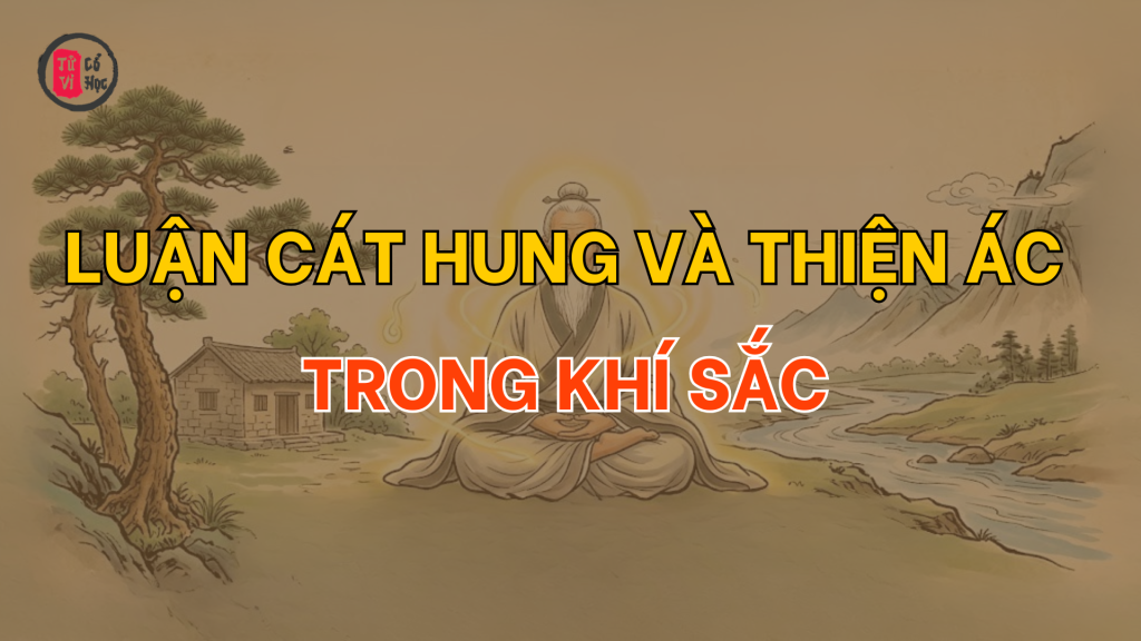 Luận cát hung và thiện ác trong khí sắc | Tử Vi Cổ Học