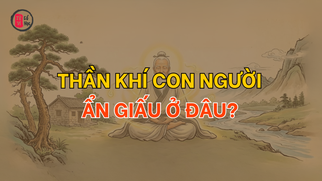 Thần khí con người ẩn giấu ở đâu? 1 Thần khí con người ẩn dấu ở đâu | Tử Vi Cổ Học