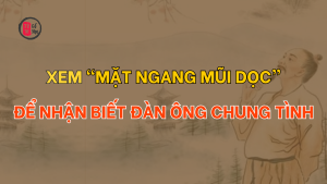 Trang chủ 71 Xem “mặt ngang mũi dọc” để nhận biết đàn ông chung tình