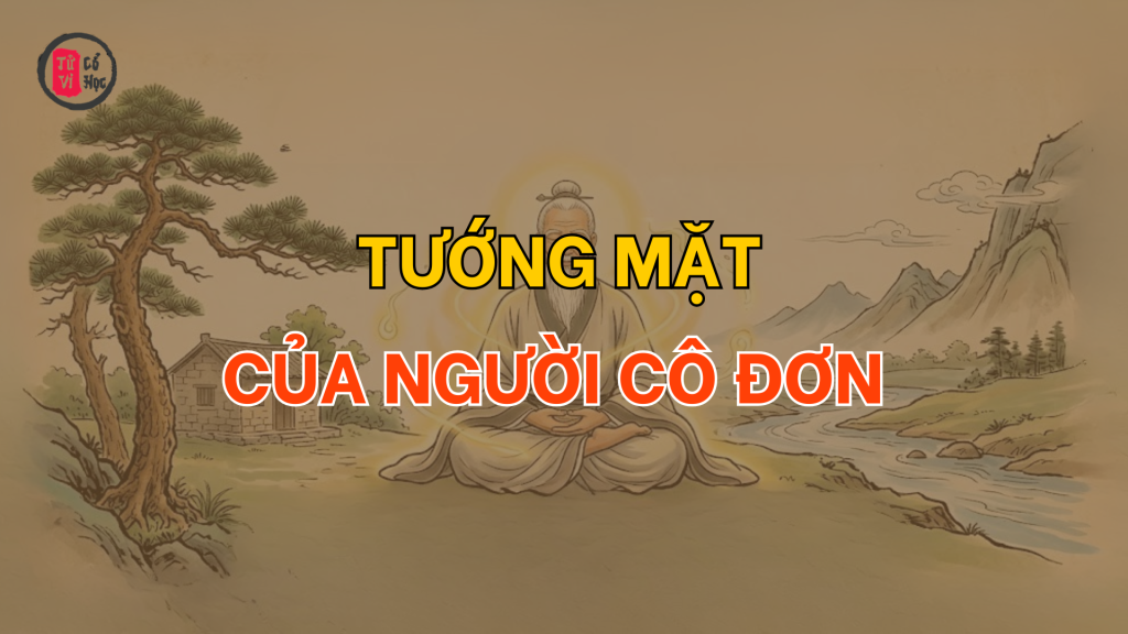 Tướng mặt của người cô đơn 1 Tướng mặt của người cô đơn | Tử Vi Cổ Học