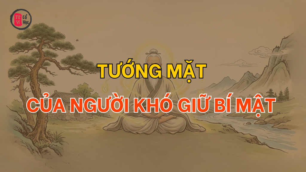 Tướng mặt của người không thể giữ bí mật | Tử Vi Cổ Học