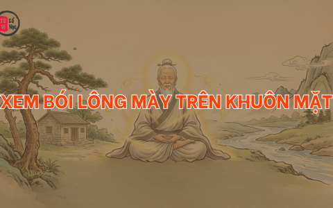 Xem bói lông mày trên khuôn mặt