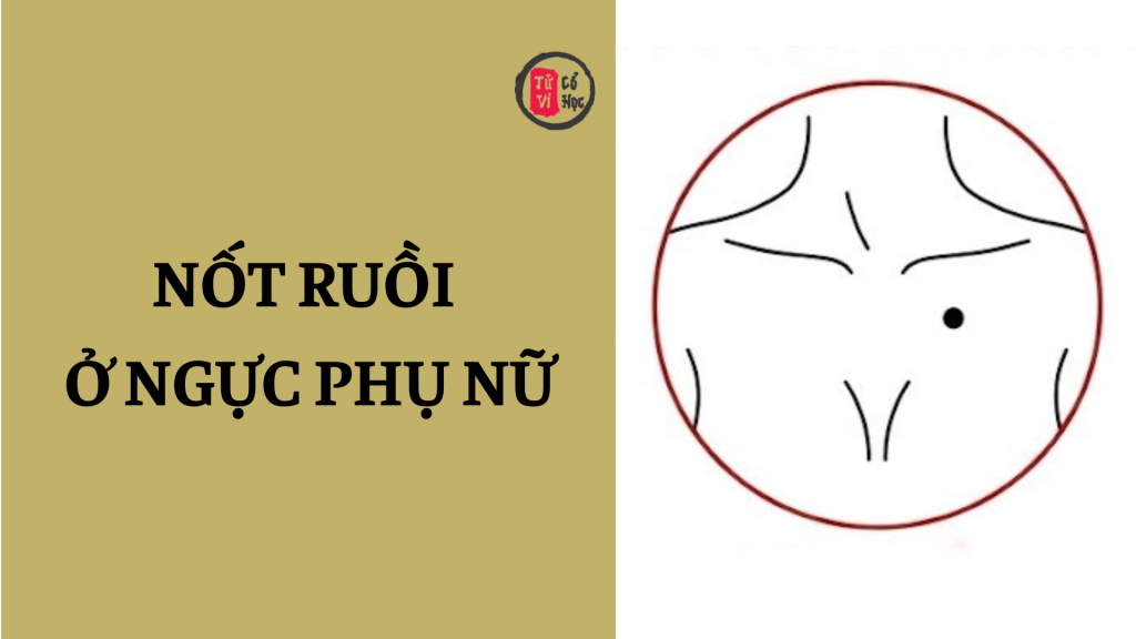 Nốt ruồi ở ngực phụ nữ nói lên điều gì? | Tử Vi Cổ Học