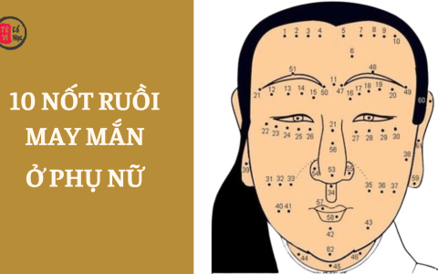 10 vị trí nốt ruồi tài lộc, phúc phần – Được xem là dấu hiệu may mắn trời ban