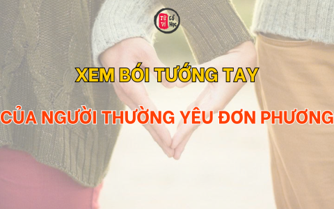 Xem bói tướng tay của người thường yêu đơn phương