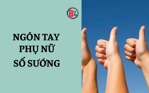 Đặc điểm ngón tay phụ nữ số sướng, dễ gặp may mắn cả đời