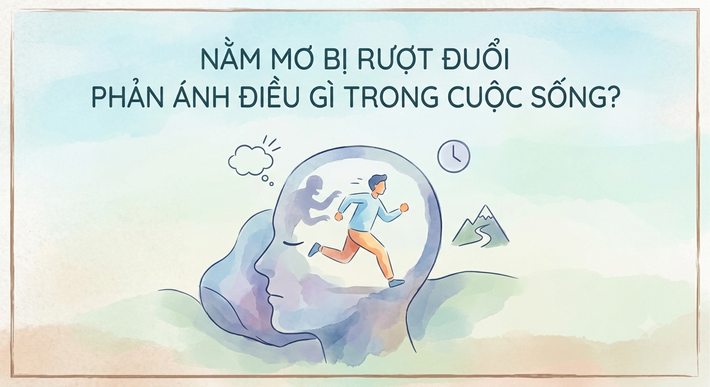 Nằm mơ bị rượt đuổi phản ánh điều gì trong cuộc sống? | Tử Vi Cổ Học