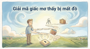 Giải mã giấc mơ thấy bị mất đồ: Điềm báo tâm linh và ý nghĩa phong thủy bạn nên biết