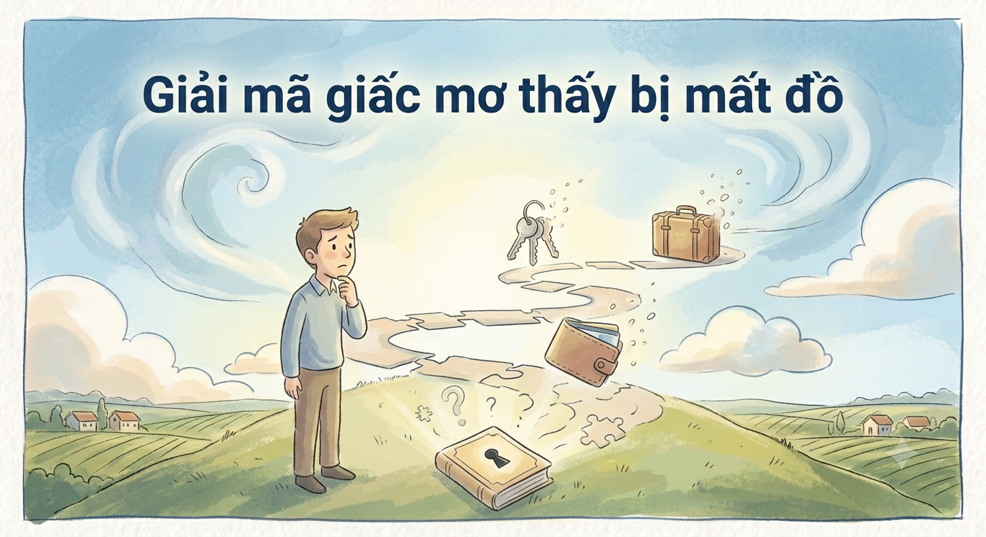 Giải mã giấc mơ thấy bị mất đồ | Tử Vi Cổ Học
