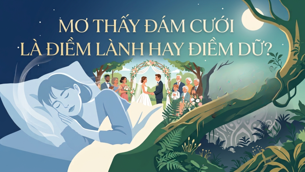 Mơ thấy đám cưới là điềm lành hay điềm dữ? | Tử Vi Cổ Học