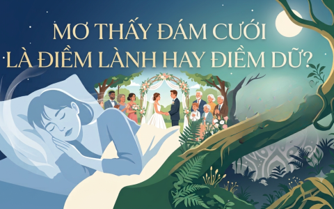 Mơ thấy đám cưới là điềm lành hay điềm dữ?