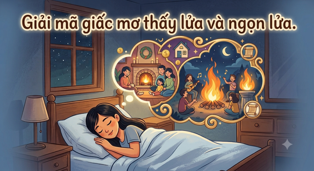 Giải mã giấc mơ thấy lửa và ngọn lửa: Điềm báo may mắn hay lời cảnh báo? | Tử Vi Cổ Học