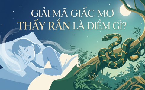 Giải mã giấc mơ thấy rắn là điềm gì?