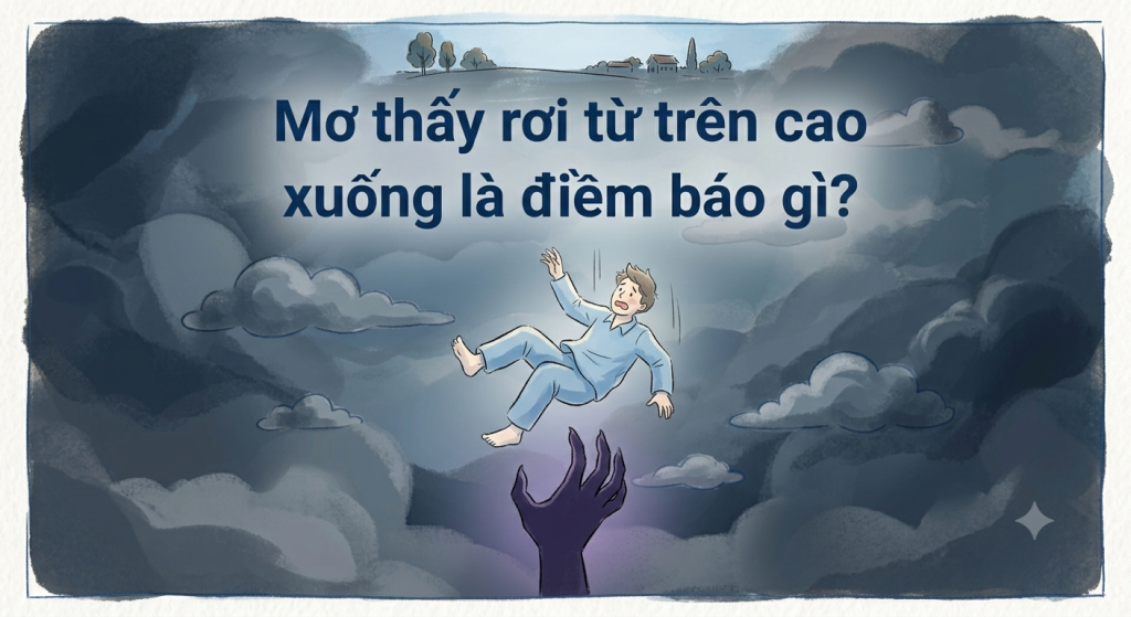 Mơ thấy rơi từ trên cao xuống là điềm báo gì? 1 Mơ thấy rơi từ trên cao xuống là điềm báo gì? | Tử Vi Cổ Học