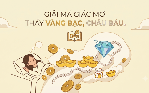Giải mã giấc mơ thấy vàng bạc, châu báu: Điềm báo tài lộc hay lời nhắc về vận may?