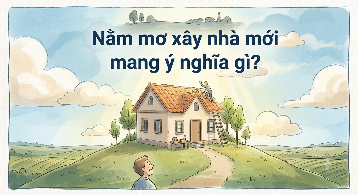 Nằm mơ xây nhà mới mang ý nghĩa gì? | Tử Vi Cổ Học