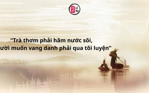 Trà thơm cần nước sôi để tỏa hương, con người muốn thành tựu phải trải qua tôi luyện 2 Trà thơm cần nước sôi để tỏa hương, con người muốn thành tựu phải trải qua tôi luyện