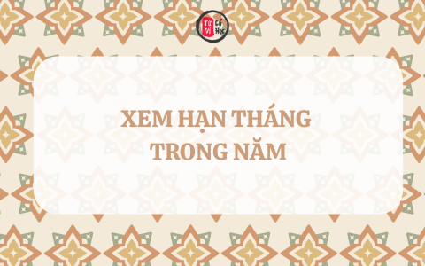 Cách xem hạn tháng trong năm 3 Cách xem hạn tháng trong năm