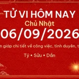 Tử vi hôm nay Chủ Nhật ngày 06/09/2026 - 12 con giáp chi tiết nhất 14 12 con giap 06 09 2026 5637a8fd83c8
