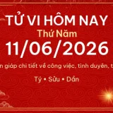 Tử vi hôm nay Thứ Năm ngày 11/06/2026 - 12 con giáp chi tiết nhất 5 12 con giap 11 06 2026 a6c07b73ec3e