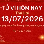 Tử vi hôm nay Thứ Hai ngày 13/07/2026 – 12 con giáp chi tiết nhất
